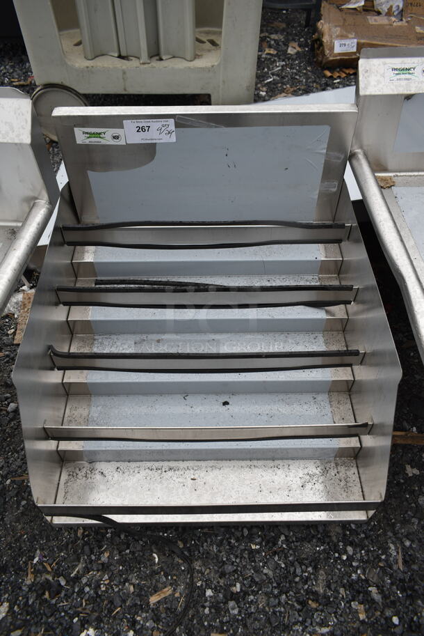 BRAND NEW SCRATCH AND DENT! Regency 600LDR2624 Stainless Steel Commercial Bottle Display. No Legs. - Image 1 of 3
