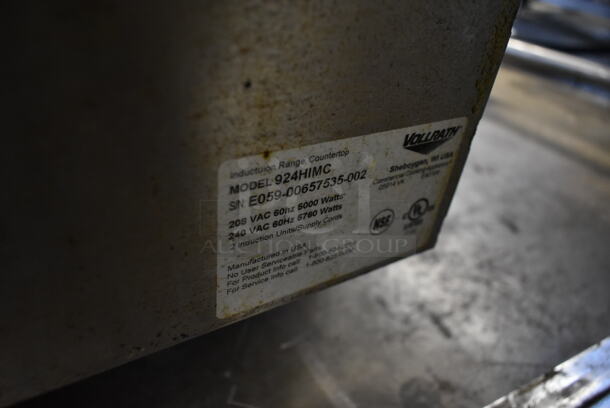 Vollrath 924HIMC Stainless Steel Commercial Countertop Electric Powered 4 Burner Induction Range. 208/240 Volts, 1 Phase.  - Image 4 of 4
