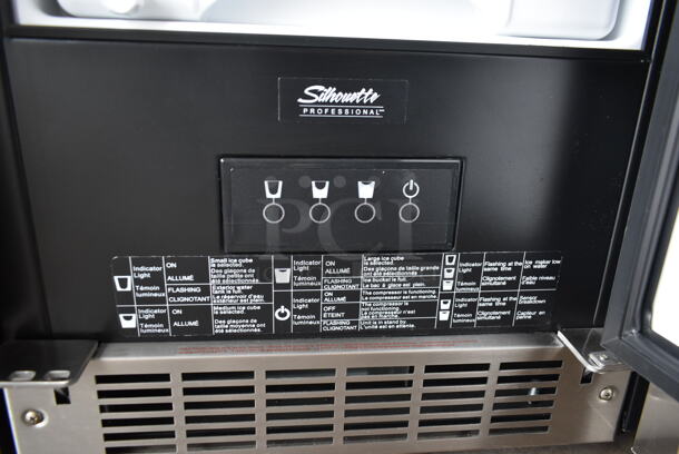 BRAND NEW SCRATCH AND DENT! Danby DIM32D1BSSPR  32lb 15" Stainless Steel Built-In Ice Maker. 115 Volts, 1 Phase. Tested and Working! - Image 5 of 6
