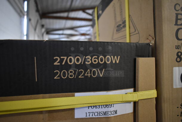 3 BRAND NEW SCRATCH AND DENT! Avantco 177CHSME32M Stainless Steel Commercial Countertop Electric Powered 32" Cheese Melter. 208/240 Volts. Stock Picture Used as Gallery. 3 Times Your Bid! - Image 5 of 6