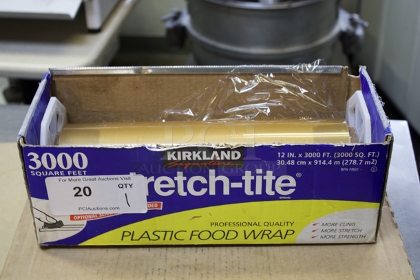 Stretch-Tite Professional Quality Plastic Wood Wrap
