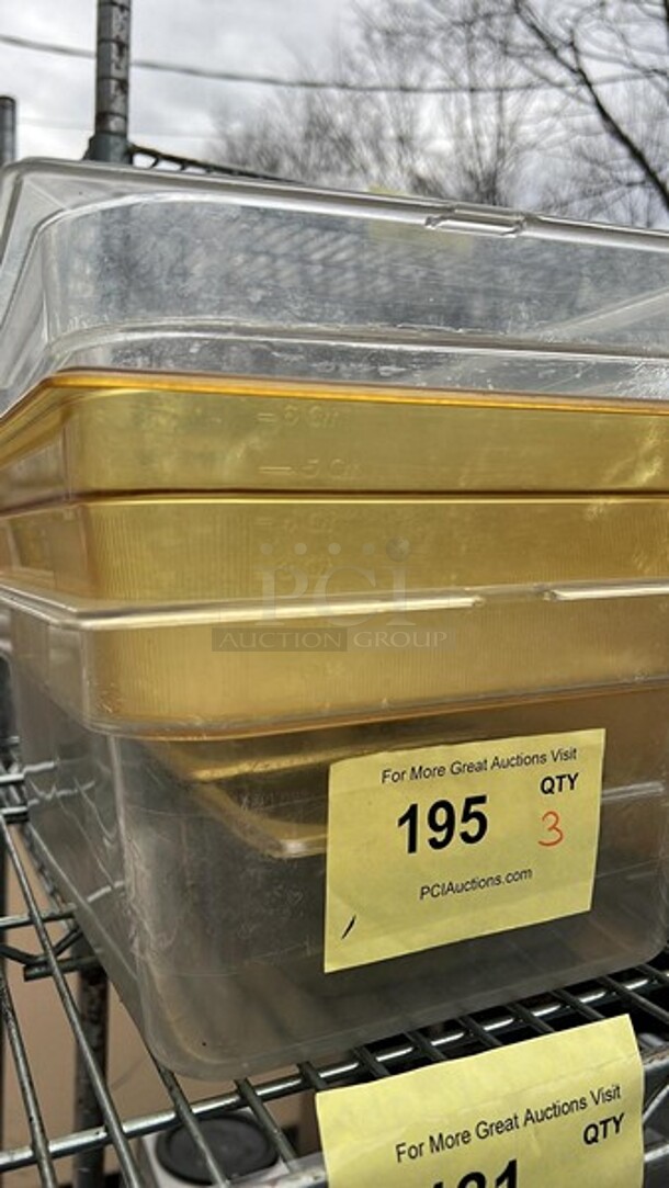Plastic Food Pan. - Image 1 of 2