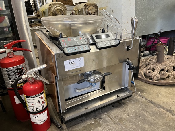 Stainless Steel Commercial Countertop Automatic Single Group Espresso Machine w/ Steam Wand. 208 Volts, 1 Phase. 21x27x25 - Image 2 of 7