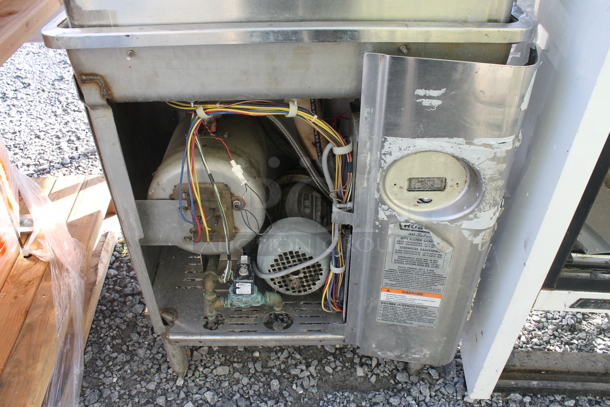 Hobart Stainless Steel Commercial Straight Pass Through Dishasher.  - Image 2 of 6