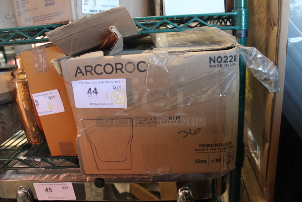 Box of 36 BRAND NEW Arcoroc N0228 Triborough Double old Fashioned Glasses - Image 2 of 4
