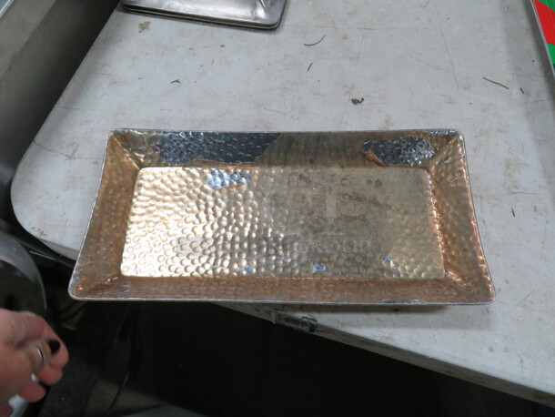 13.5X7 Metal Tray. 2XBID - Image 1 of 1