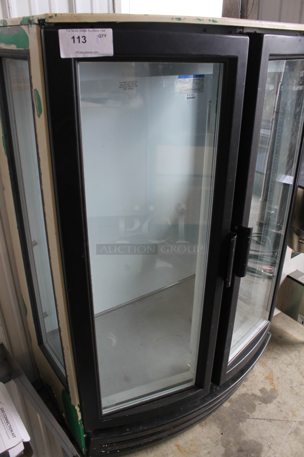 Beverage Air MM14GE Metal Commercial 2 Door Reach In Cooler Merchandiser. 115 Volts, 1 Phase. Tested and Working! - Image 4 of 4