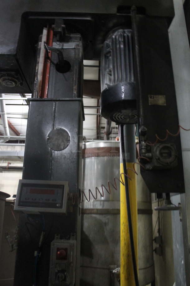 Reynolds Industries Metal Commercial Floor Style Paint Mixer w/ 2 Mixing Bowls. BUYER MUST REMOVE. - Image 5 of 11