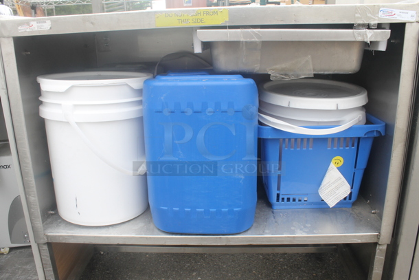 Win-holt Stainless Steel Commercial Table w Under Shelf w/ Drawer on Commercial Casters. - Image 2 of 7