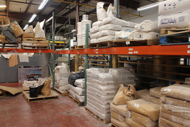 ALL ONE MONEY! Lot of Orange and Green Metal Pallet Racking. Does Not Include Contents. BUYER MUST REMOVE. - Image 4 of 5