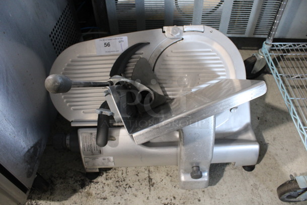 Hobart Model 2812 Stainless Steel Commercial Countertop Meat Slicer. 115 Volts, 1 Phase. 26x24x24. Tested and Working!