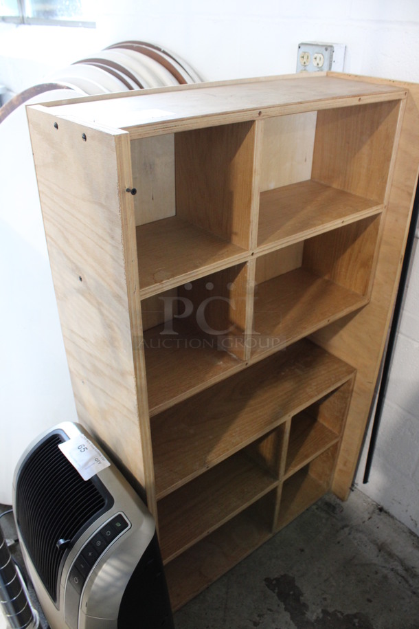 Wooden Shelving Unit. 27x10x46 - Image 4 of 4