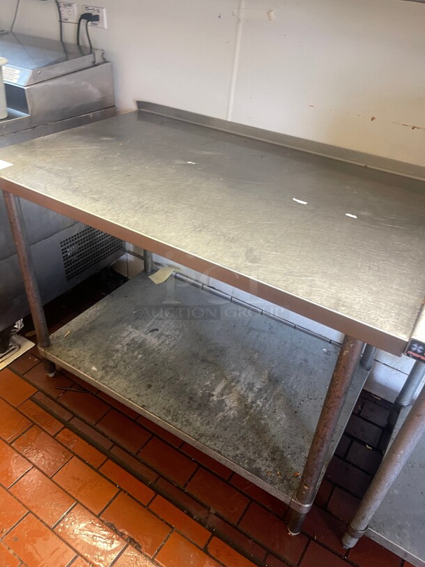 Nice! Commercial Stainless Steel 48 inch Work table NSF With Undershelf  - Image 5 of 6