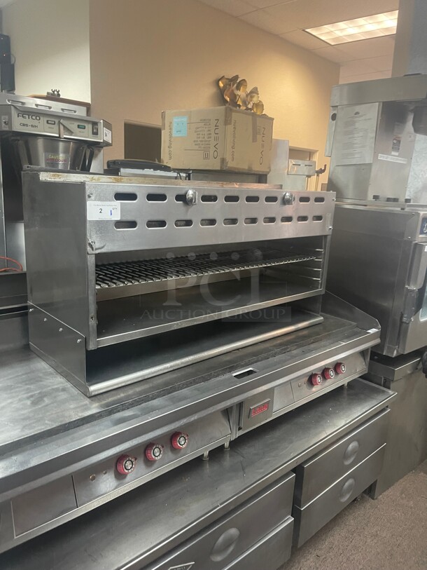 Fully Refurbished! Wolf Commercial Gas Cheese Melter NSF Tested and Working! - Image 5 of 11