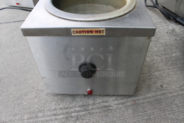 Nemco 6120-SUB Stainless Steel Commercial Countertop 2 Well Food Warmer. 120 Volts, 1 Phase. Tested and Working! - Image 2 of 4