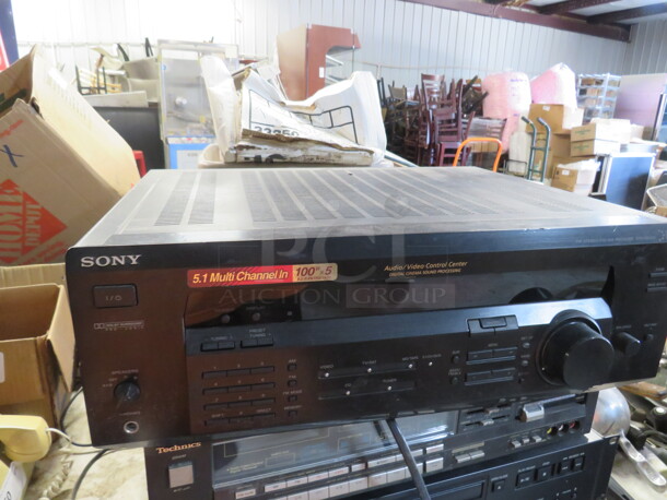One Sony FM Stereo FM/AM Receiver. #STR-DE435 - Image 1 of 1