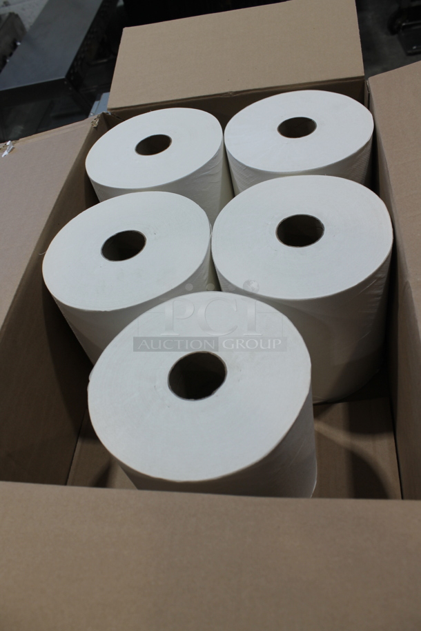 ALL ONE MONEY! Lot of 2 Boxes; Paper Towels and Lids - Image 5 of 5