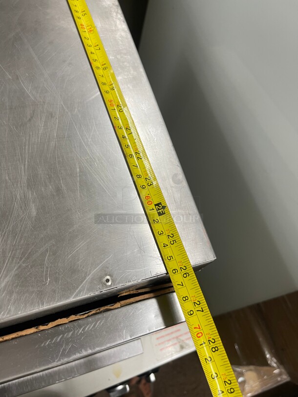 Nice! Winston Commercial  Freestanding Warming Drawer With one  23 inch Compartment, NSF 120v Tested and Working! - Image 8 of 9