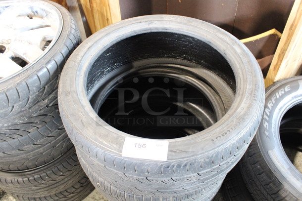 4 Various Tires Including Continental 235/40R18 958H. Includes 24x9.5x24. 4 Times Your Bid! - Image 3 of 6