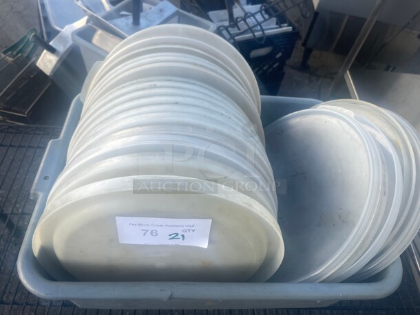 Commercial Plastic Containers Covers NSF  - Image 1 of 4