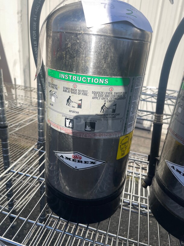 Amerex C260 - 6 Liter Class K Kitchen Fire Extinguisher Commercial NSF - Image 4 of 8
