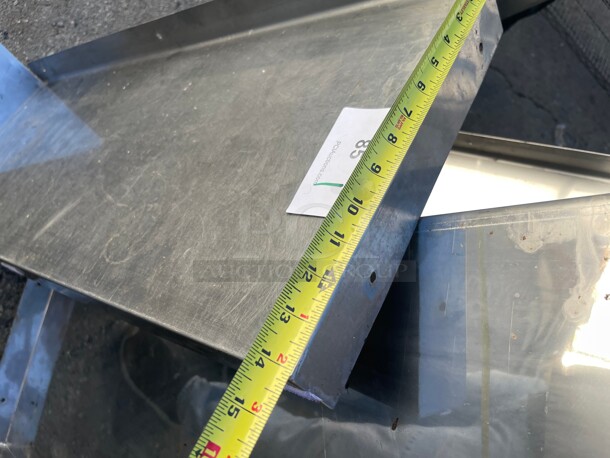 Commercial Stainless Steel Shelve NSF great Shape - Image 5 of 5