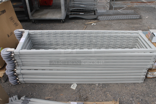 HUGE LOT NEW Cambro Camshelving Parts and Pieces - Image 6 of 11