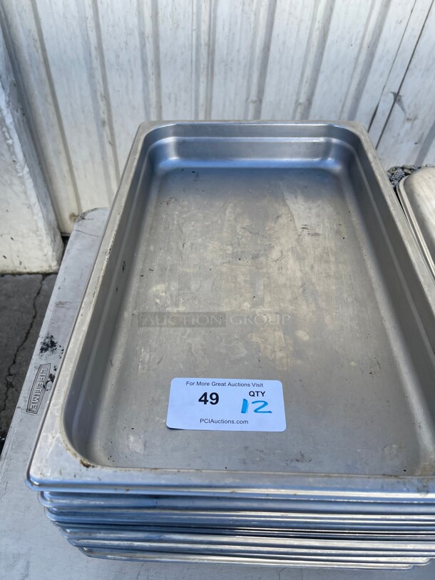 Clean! Stainless Steel Commercial Food Pans NSF - Image 3 of 6