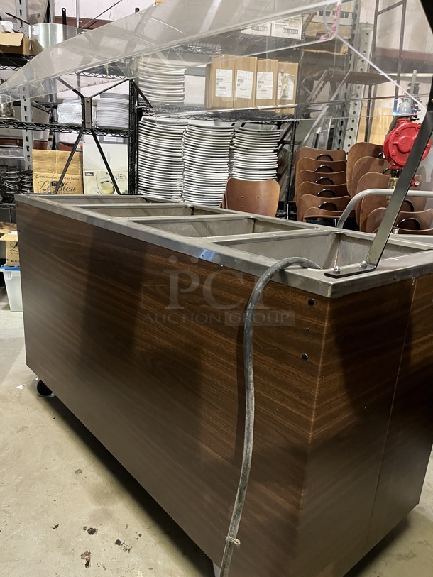 Steam Table, 4 Well with Sneeze Guard - Image 3 of 4