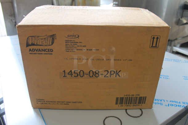 8 Cases of 16 BRAND NEW IN BOX! Purell 1450-02 Advanced Instant Hand Sanitizer Bottles. 8 Times Your Bid! - Image 1 of 5