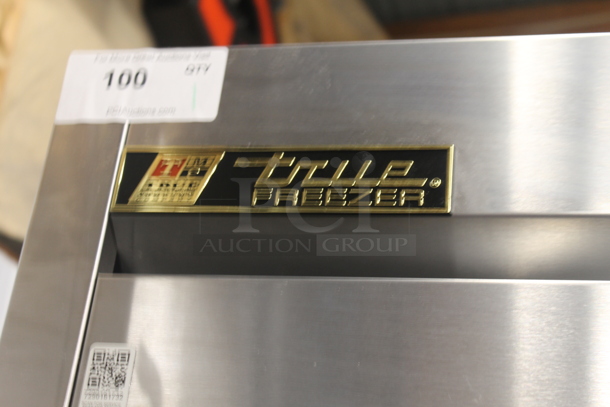2013 True T-49F ENERGY STAR Stainless Steel Commercial 2 Door Reach In Freezer w/ Poly Coated Racks on Commercial Casters. 115 Volts, 1 Phase. Tested and Working! - Image 2 of 6
