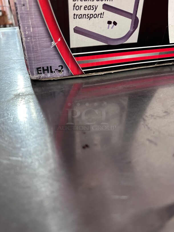 New! Winco EHL-2 2 Bulb INFRA-RED 250 Watts Heat Lamp w/ Adjustable Arm, Aluminum, 120v NSF  - Image 7 of 7