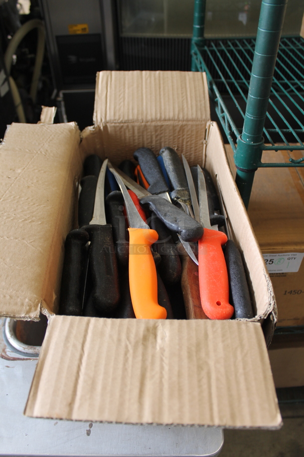 60 SHARPENED Stainless Steel Boning Knives. 60 Times Your Bid! - Image 1 of 2