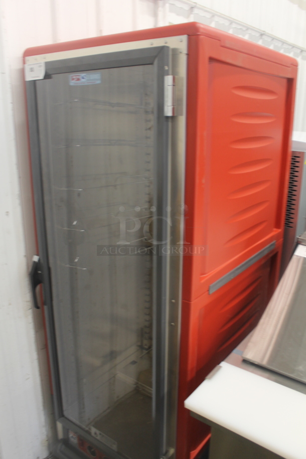 BRAND NEW SCRATCH AND DENT! 2023 Metro C539-HFC-U Stainless Steel Commercial Single Door Reach In Warming Holding Cabinet. 120 Volts, 1 Phase. Tested and Working! - Image 2 of 5