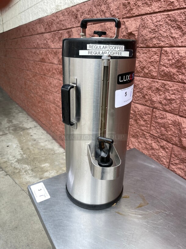 Clean! Fetco Stainless Steel Thermoproved Commercial Dispenser For Hot and Cold Beverages NSF  - Image 6 of 7
