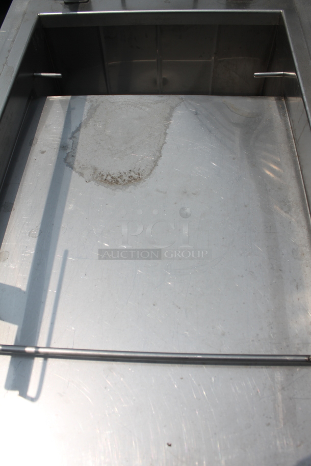 ALL ONE MONEY! Belshaw Commercial Stainless Steel Glazing Station For Donuts On Commercial Casters. - Image 2 of 7