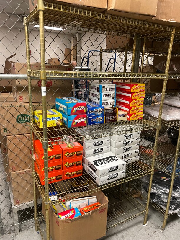 Clean! Stainless Steel Commercial Wire Shelf NSF Great For Food Storage Gold Color - Image 2 of 5