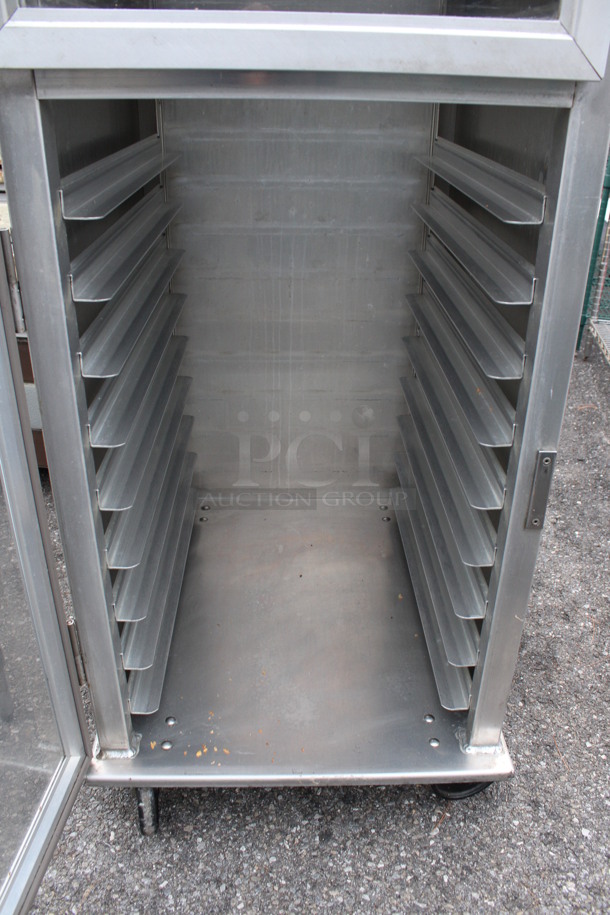 Lockwood Metal Commercial Pan Transport Rack on Commercial Casters. 22x30x72 - Image 3 of 4