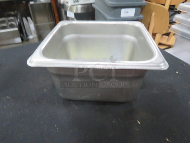 1/6 Size 4 Inch Deep  Hotel Pan. 5XBID - Image 1 of 1