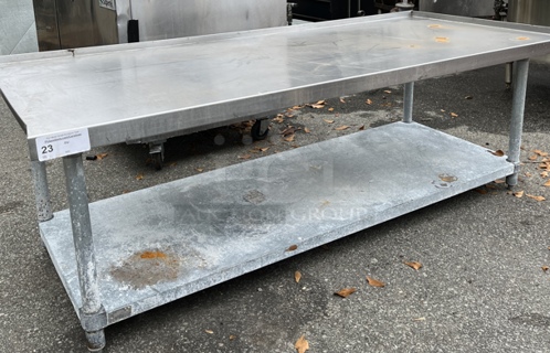 Equipment Stand/Table with Undershelf, 72"
