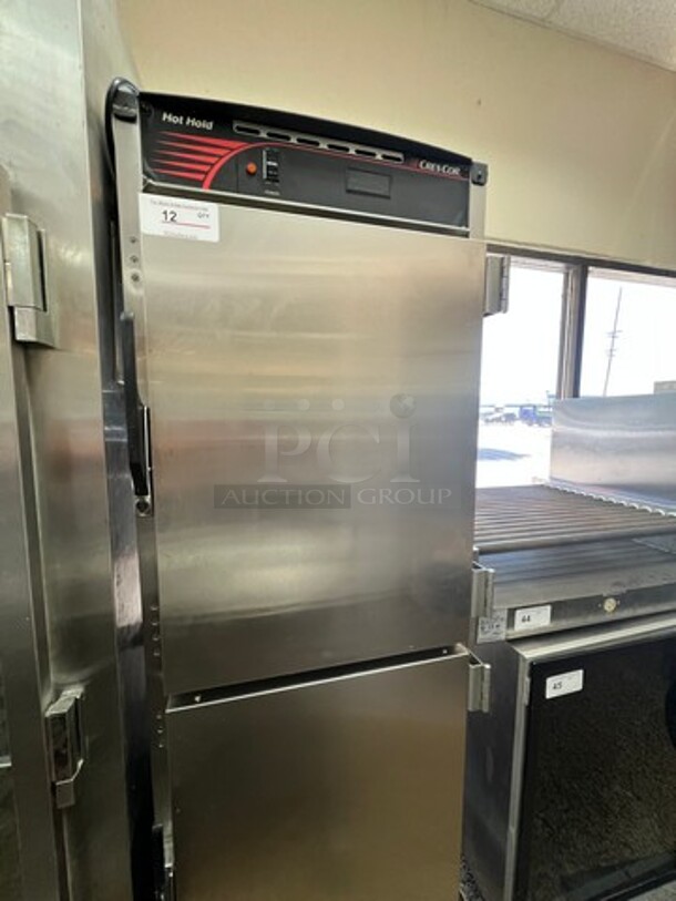 NEW! Cres Cor H-138-1834D Full Height Insulated Mobile Heated Cabinet w/ (32) Pan Capacity, 120v Tested and Working!