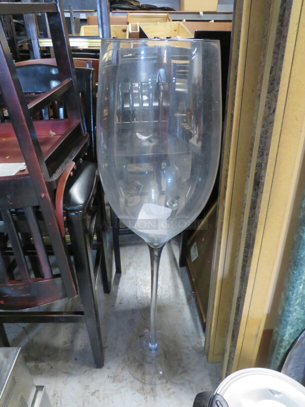 One Huge Wine Glass.