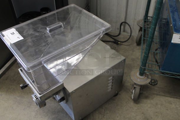 2016 Olde Tyme PN2 Stainless Steel Commercial Countertop Nut Grinder. 115 Volts, 1 Phase. Tested and Working! - Image 3 of 4