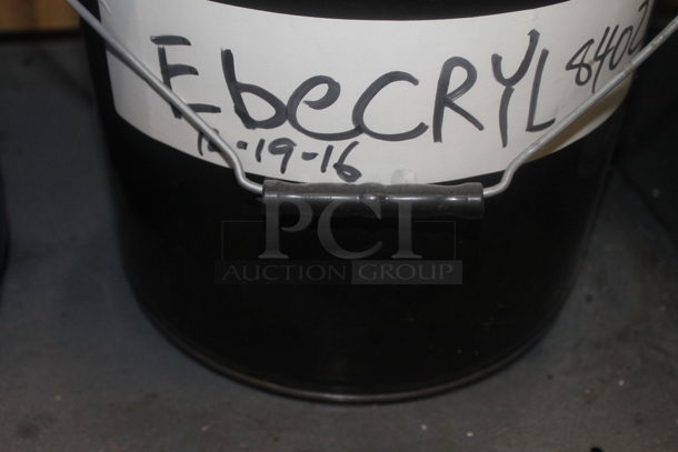 Gray Metal 6 Tier Shelving Unit w/ Contents Including Sartomer, Off White Ground Rubber and Oligomer. BUYER MUST REMOVE. - Image 8 of 8