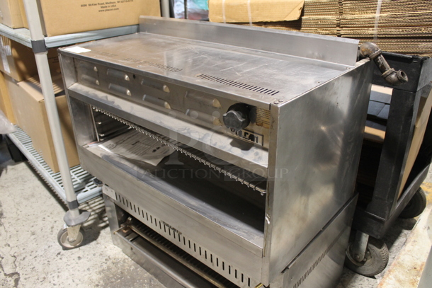 Vulcan Stainless Steel Commercial Natural Gas Powered Cheese Melter. - Image 2 of 7