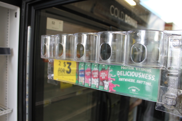 2016 True GDM-72-HC-TSL01 Metal Commercial 3 Door Reach In Cooler Merchandiser w/ Poly Coated Racks. 115 Volts, 1 Phase. Tested and Working! - Image 6 of 6