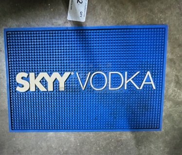 One Skye Vodka Bar Mat. 18X12
