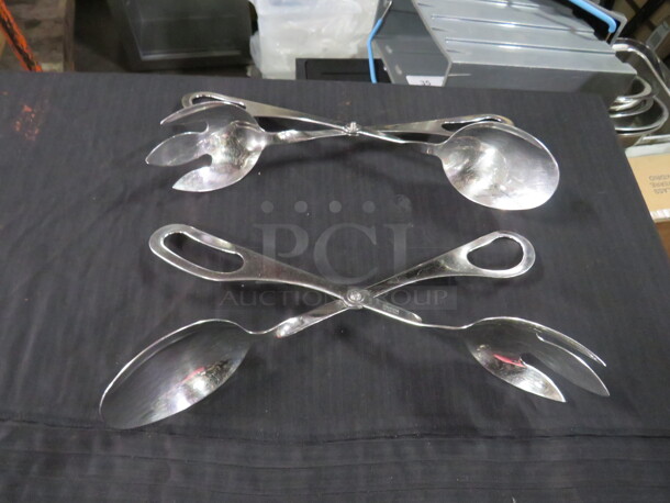 Stainless Steel Oneida Fork/Spoon Tong. 2XBID