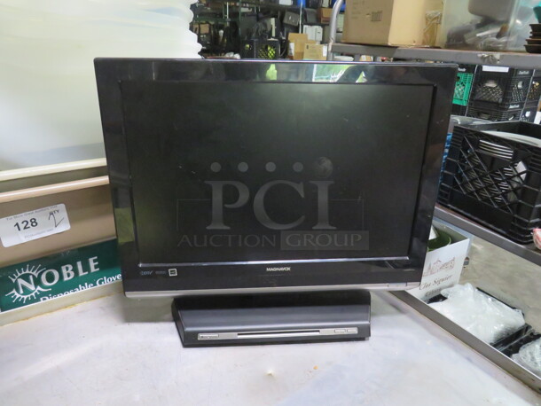 One Magnavox TV With Built In DVD Player. #19MD358B-F7 - Image 1 of 1