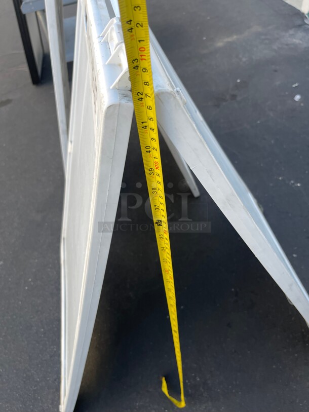 Clean! Econo Classic Showcase your sign with a durable, weatherproof custom signicade®frame Great For Street Advertisement  - Image 7 of 7